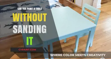 Revamping Your Table: A Sanding-Free Painting Guide