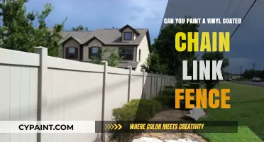Transform Your Fence: Paint Your Vinyl Chain Link