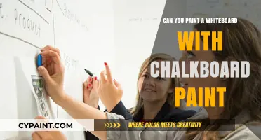 Transform Your Whiteboard: A Guide to Chalkboard Paint Application
