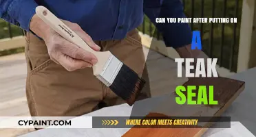 Teak Seal: Can You Paint Over It?
