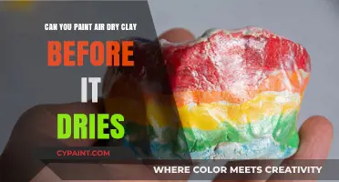 How to Paint Air-Dry Clay: Before or After?