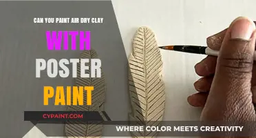 Painting Air-Dry Clay with Poster Paint: What You Need to Know