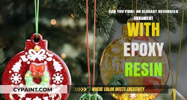 Revamp Decorated Ornaments: Epoxy Resin Painting Techniques and Tips