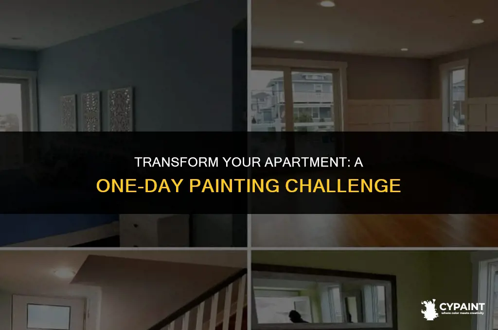can you paint an apartment in one day