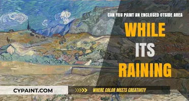 Painting in the Rain: Tips for Enclosed Outdoor Areas During Showers