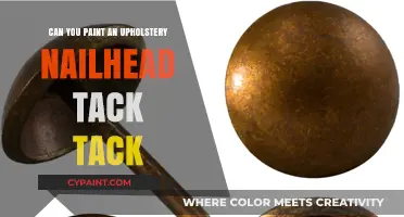 Revamping Upholstery: The Art of Painting Nailhead Tack Trim
