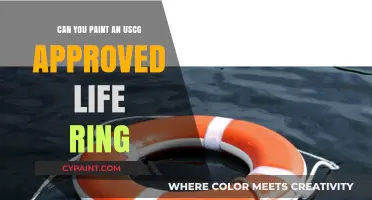 Crafting Safety: How to Paint a USCGC-Approved Life Ring