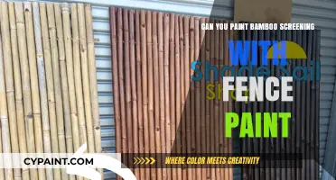 Revamping Your Space: Painting Bamboo Screening with Fence Paint