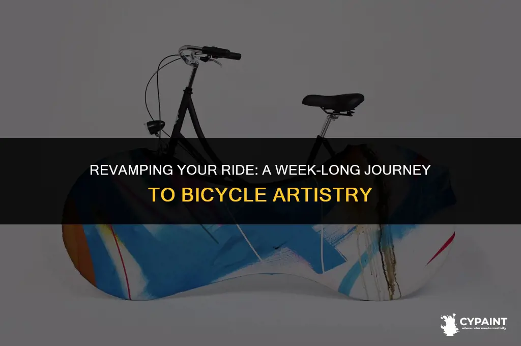 can you paint bicycle 7 days to dire