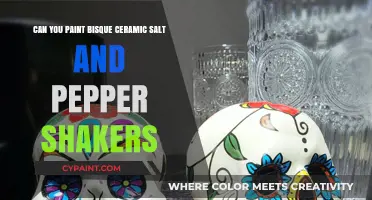 How to Paint Bisque Ceramic Salt and Pepper Shakers