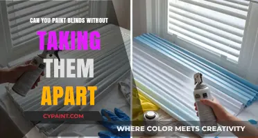 Revamp Your Blinds: A Hassle-Free Guide to Painting Without Disassembly