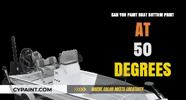 Boat Bottom Paint: Can You Apply at 50 Degrees?