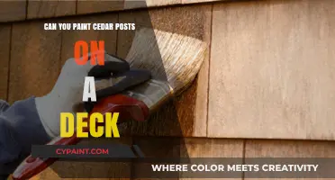 Revamping Your Deck: The Dos and Don'ts of Painting Cedar Posts
