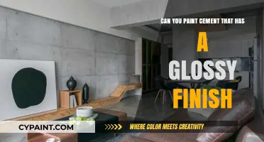 How to Paint Glossy Cement: A Step-by-Step Guide