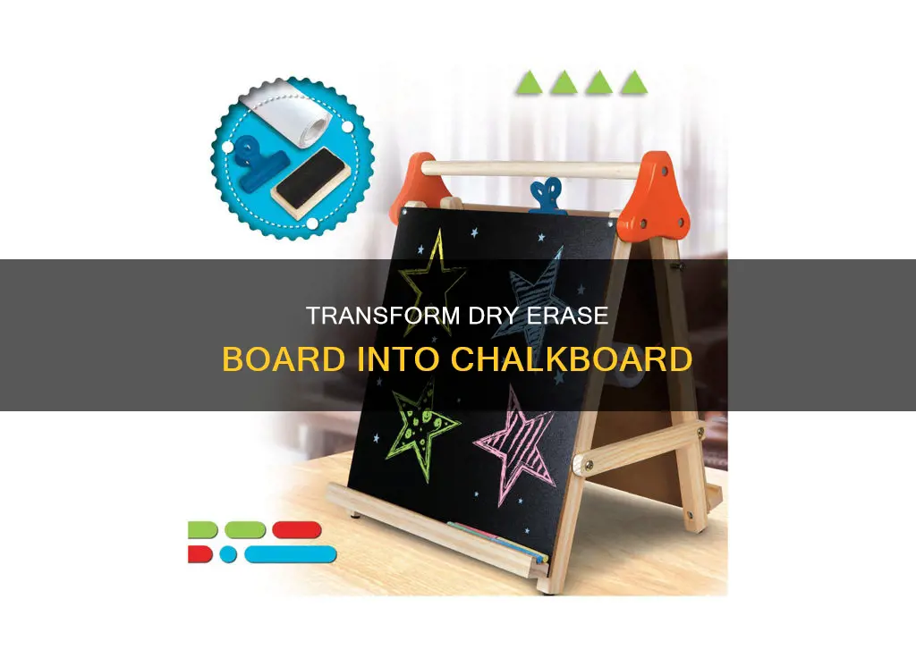 can you paint chalkboard paint on dry erase board