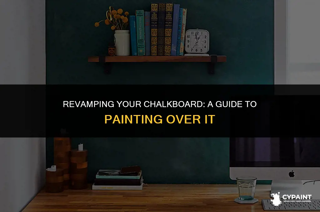 can you paint chalkboard paint over a chalkboard