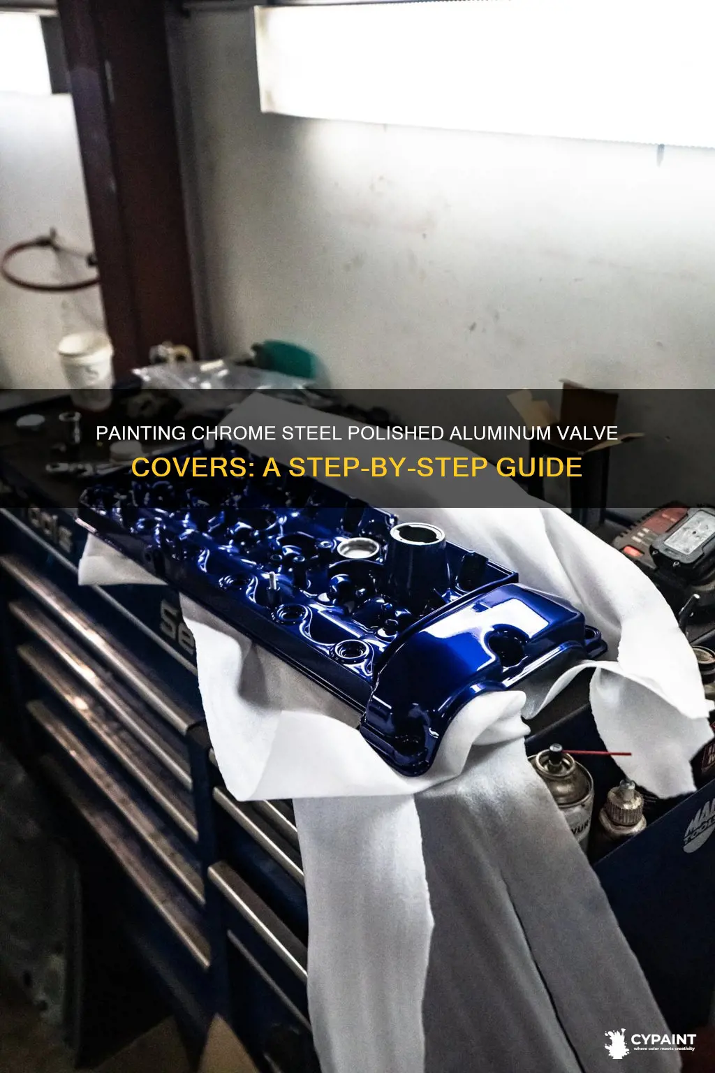 can you paint chrome steel polished aluminum valve covers