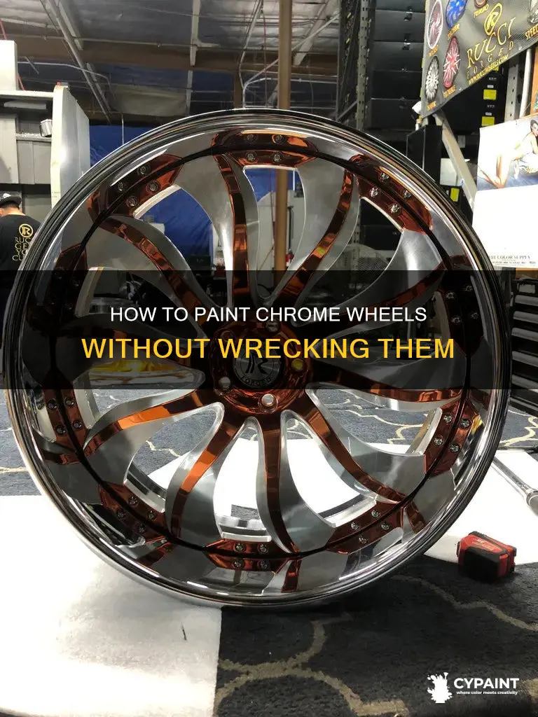 How To Paint Chrome Wheels