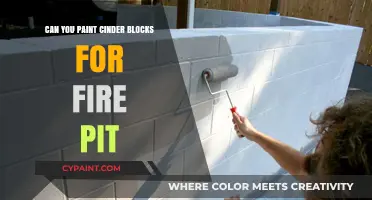 Transform Your Fire Pit: Painting Cinder Blocks for a Stunning Makeover
