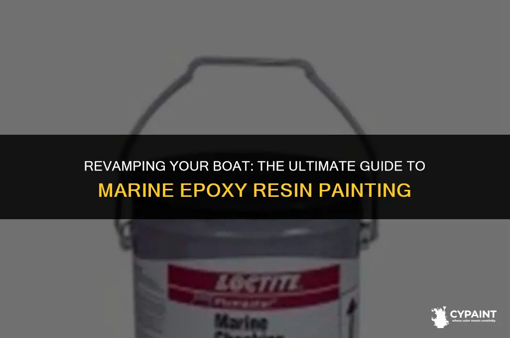 can you paint coat with marine epoxy resin