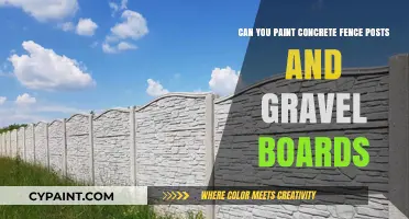 Painting Concrete Fence Posts and Gravel Boards: A How-To Guide