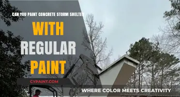 How to Paint Your Concrete Storm Shelter