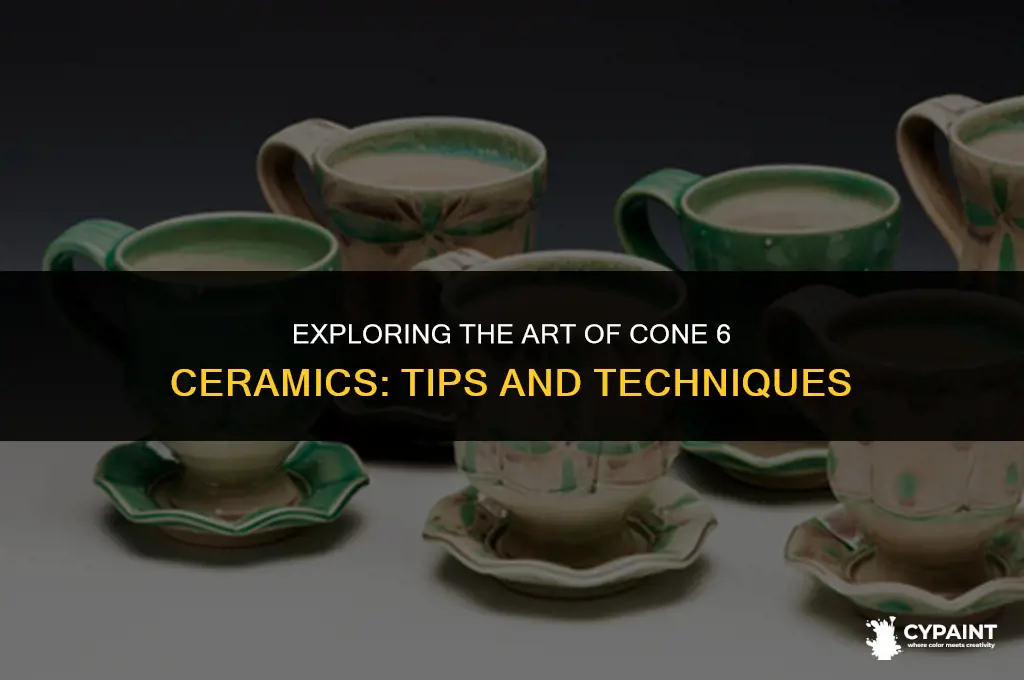 can you paint cone 6 fired ceramics pieces