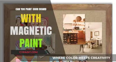Transform Your Cork Board: A Guide to Magnetic Paint Application