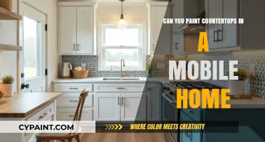 Revamping Your Mobile Home: A Guide to Painting Countertops
