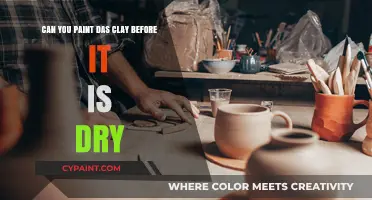 Painting Das Clay: Wet or Dry?