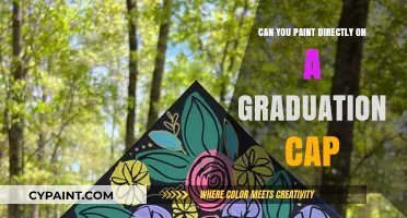 Unleash Your Creativity: Painting Directly on Your Graduation Cap