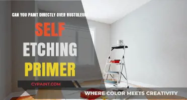Primer Prep: Paint Directly Over Rust-Oleum Self-Etching Primer?