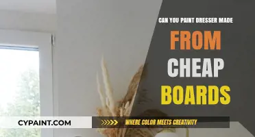 Revamping Budget Furniture: Painting Your Cheap Board Dresser