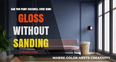How to Paint Eggshell Over Semi-Gloss: Sanding Not Needed