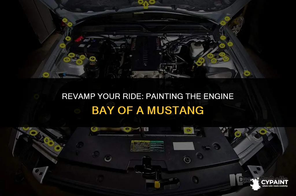 can you paint engine bay with engine mustang