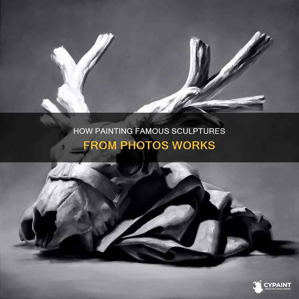 can you paint famous sculptures from your own photographs
