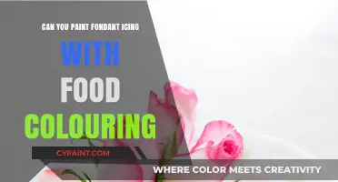 Unleashing Creativity: Painting Fondant Icing with Food Colouring