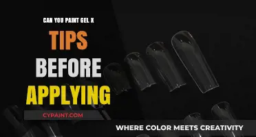 Prepping Gel X Tips: A Guide to Pre-Application Painting