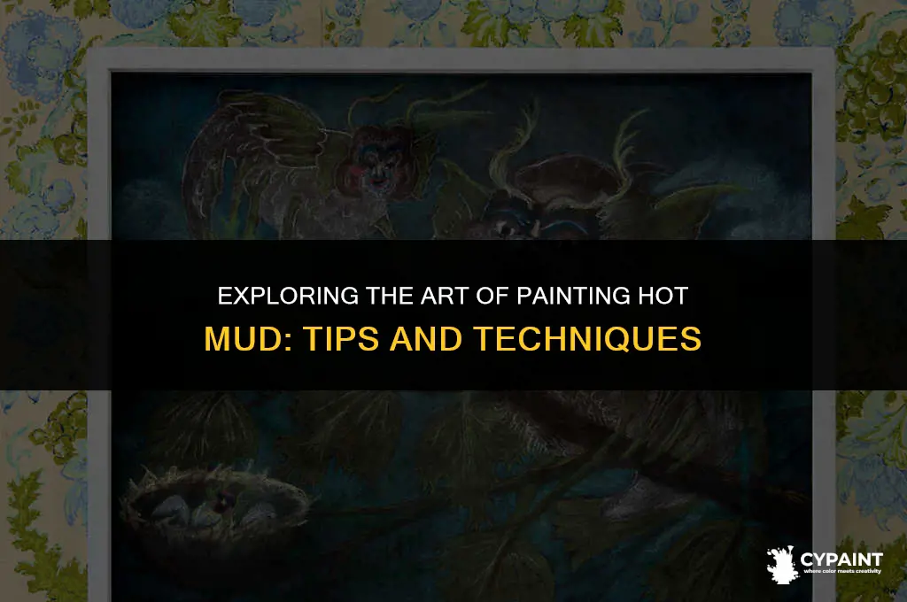 can you paint hot mud before fully dry