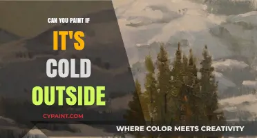 Chilly Creativity: Can You Paint When the Temperature Drops?
