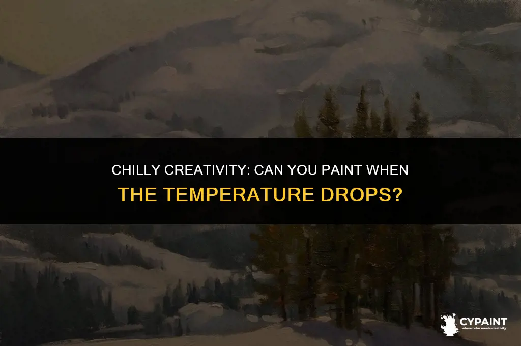 can you paint if it