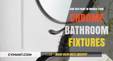 Transform Chrome Fixtures to Bronze with Paint