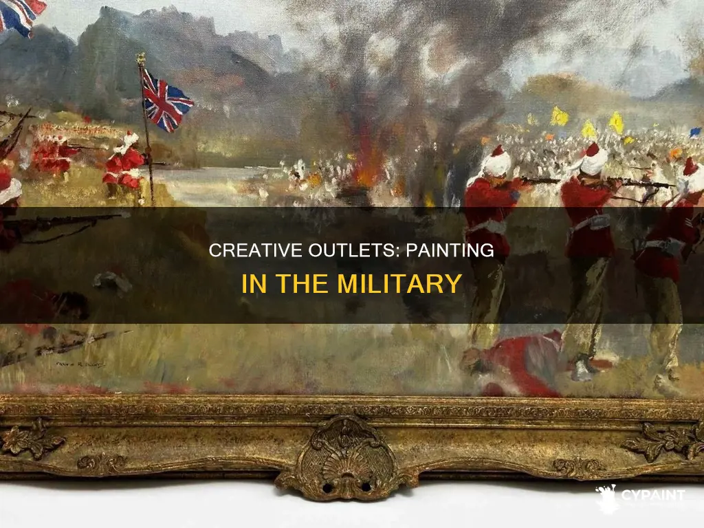 can you paint in your freetime in the military