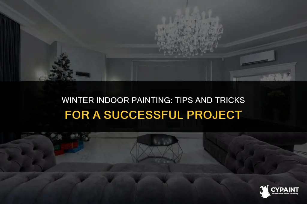 can you paint indoors in the winter time