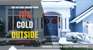 How to Paint Indoors During Cold Weather