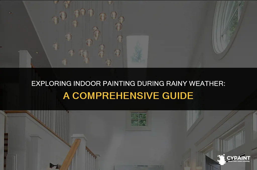 can you paint inside if its raining outside