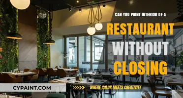 Painting a Restaurant: Can You Avoid Closing?