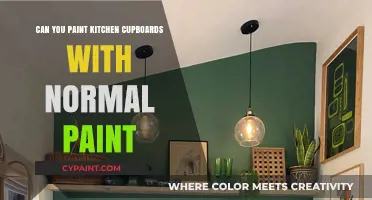 Revamp Your Kitchen: Painting Cupboards with Regular Paint