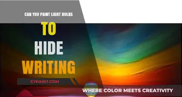 Unveiling Secrets: The Art of Concealing Writing on Light Bulbs