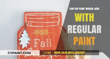 Crafting with Mason Jars: A Guide to Painting with Regular Paint